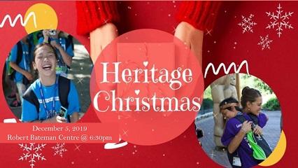BC Heritage Christmas Event