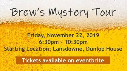 Camosun Hospitality Management students host Brew's Mystery Tour