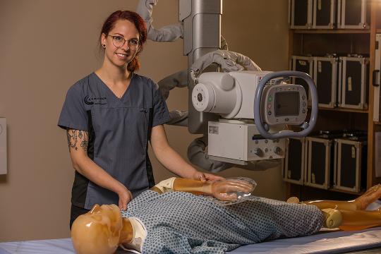 Looking within: x-ray technology student, Kasi Schnablegger
