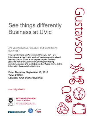 UT Business/UVic Info Session