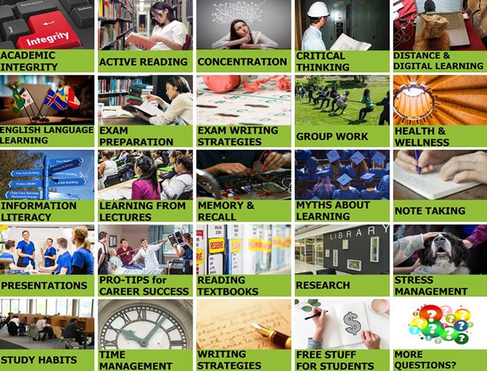 Visit the online student success centre...