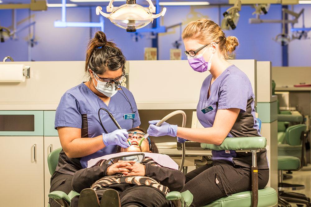 Students at Camosun’s dental clinic bring smiles to clients of all ages