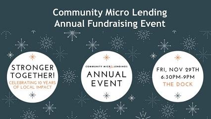 Camosun students organize fundraiser for Community Micro Lending’s 10th anniversary