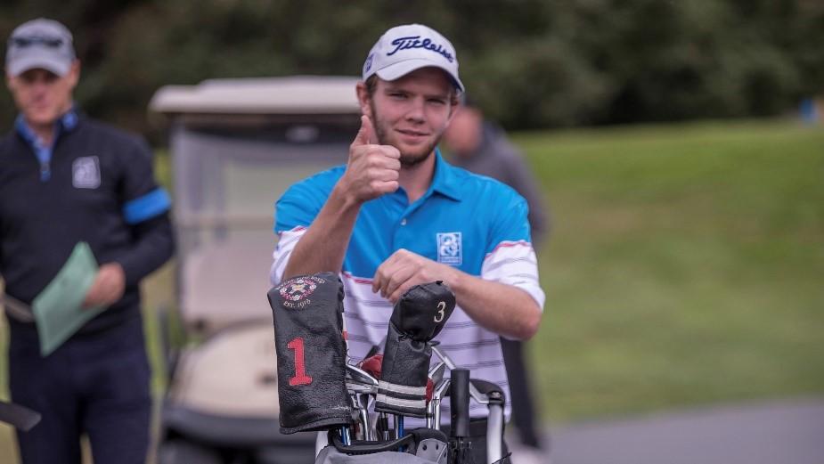 Camosun golfer Tyler Robertson hits career high heading into PACWEST Championships
